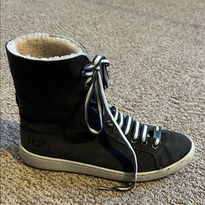UGG Grey High-Top Sneakers